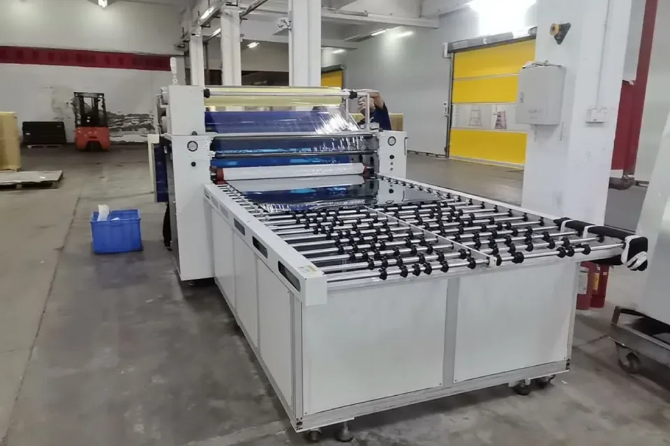 Frosted acrylic sheet protective film and quality control process